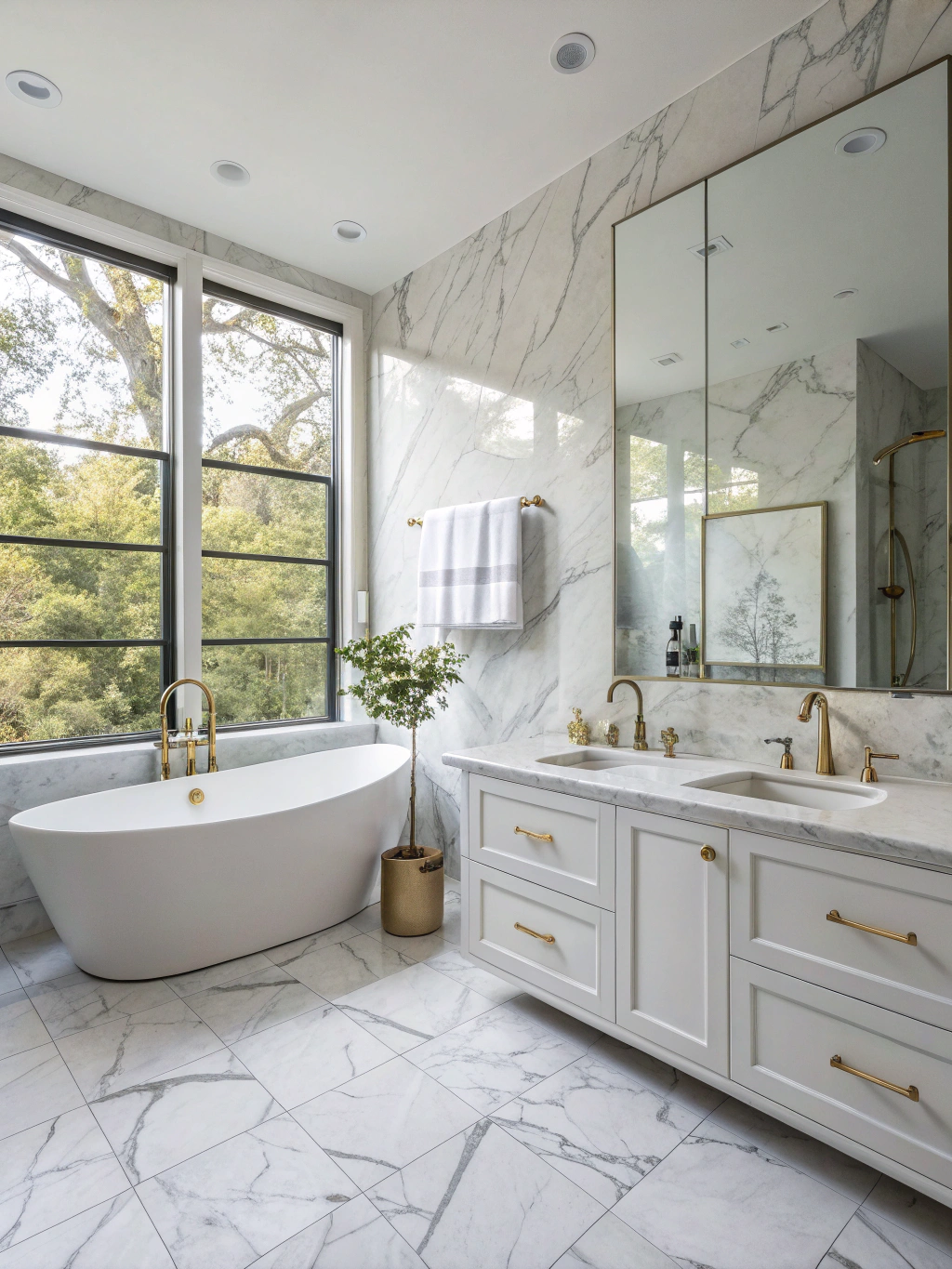 Modern bathroom renovation Metro Vancouver