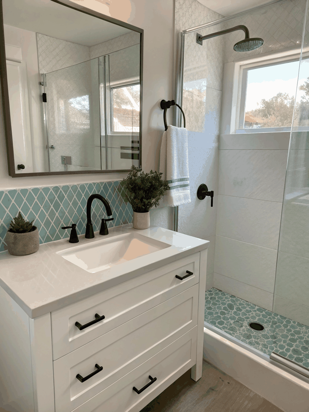 Bathroom renovation White Rock