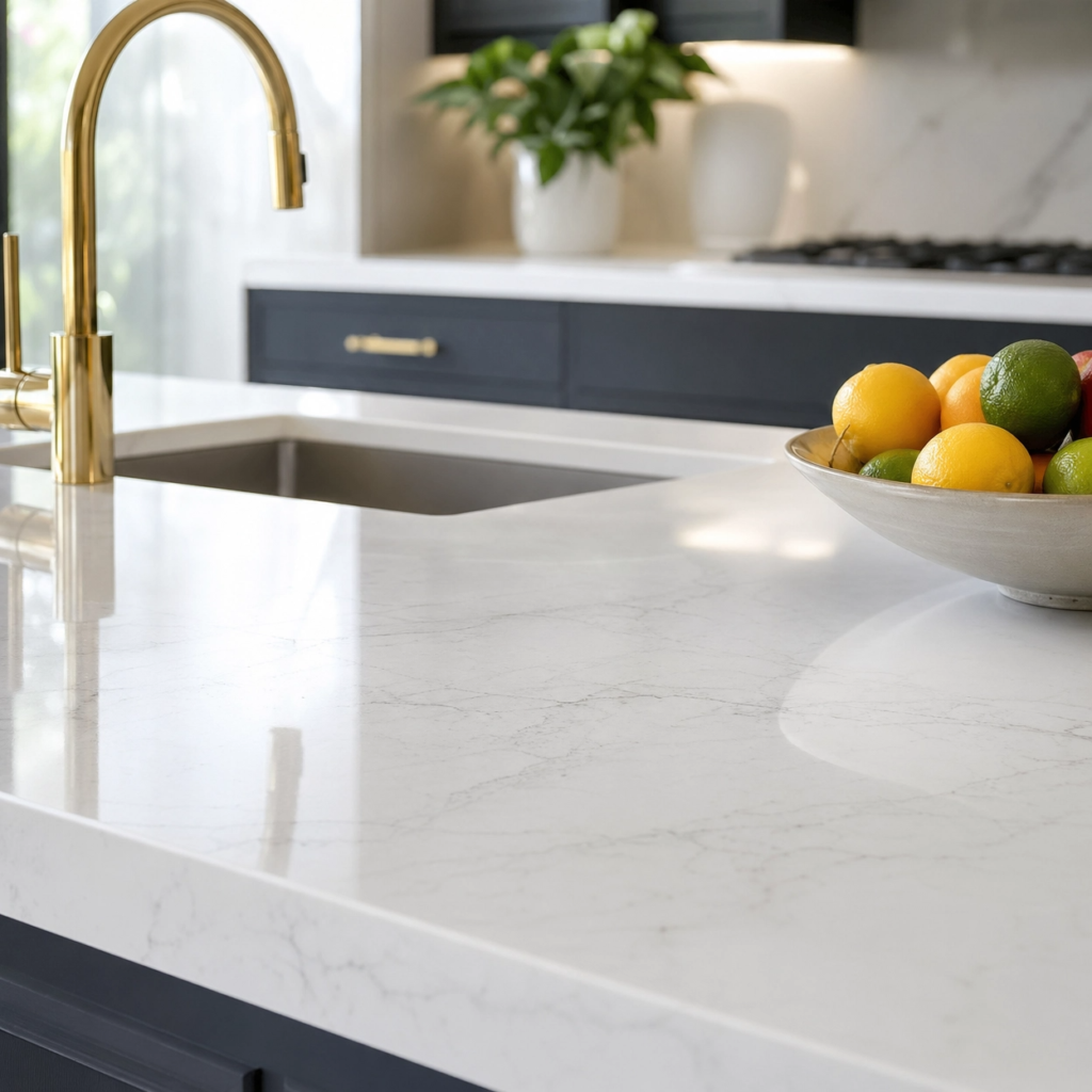 kitchen detail quartz